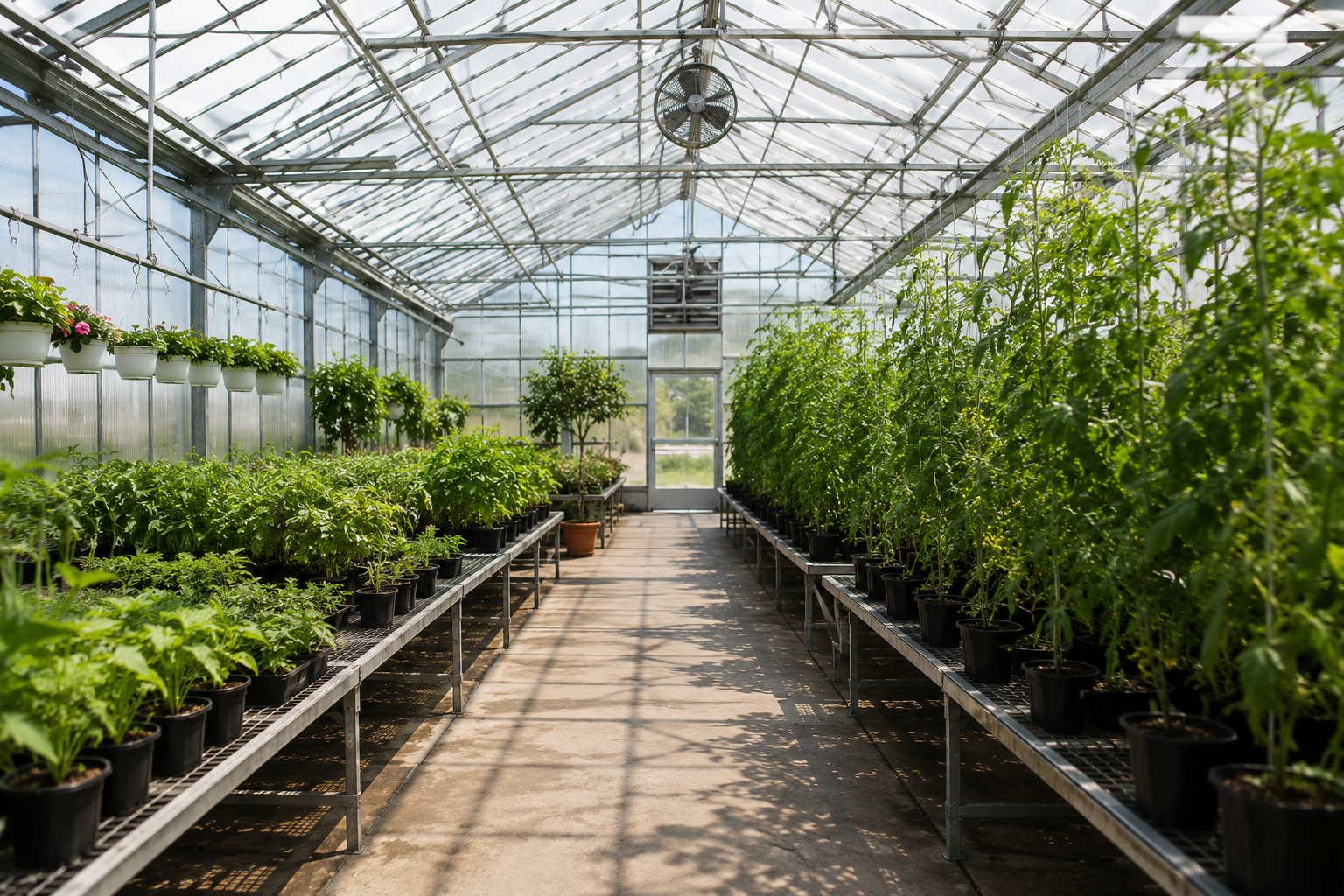 Where Should Phase Change Material Be Installed in a Greenhouse?