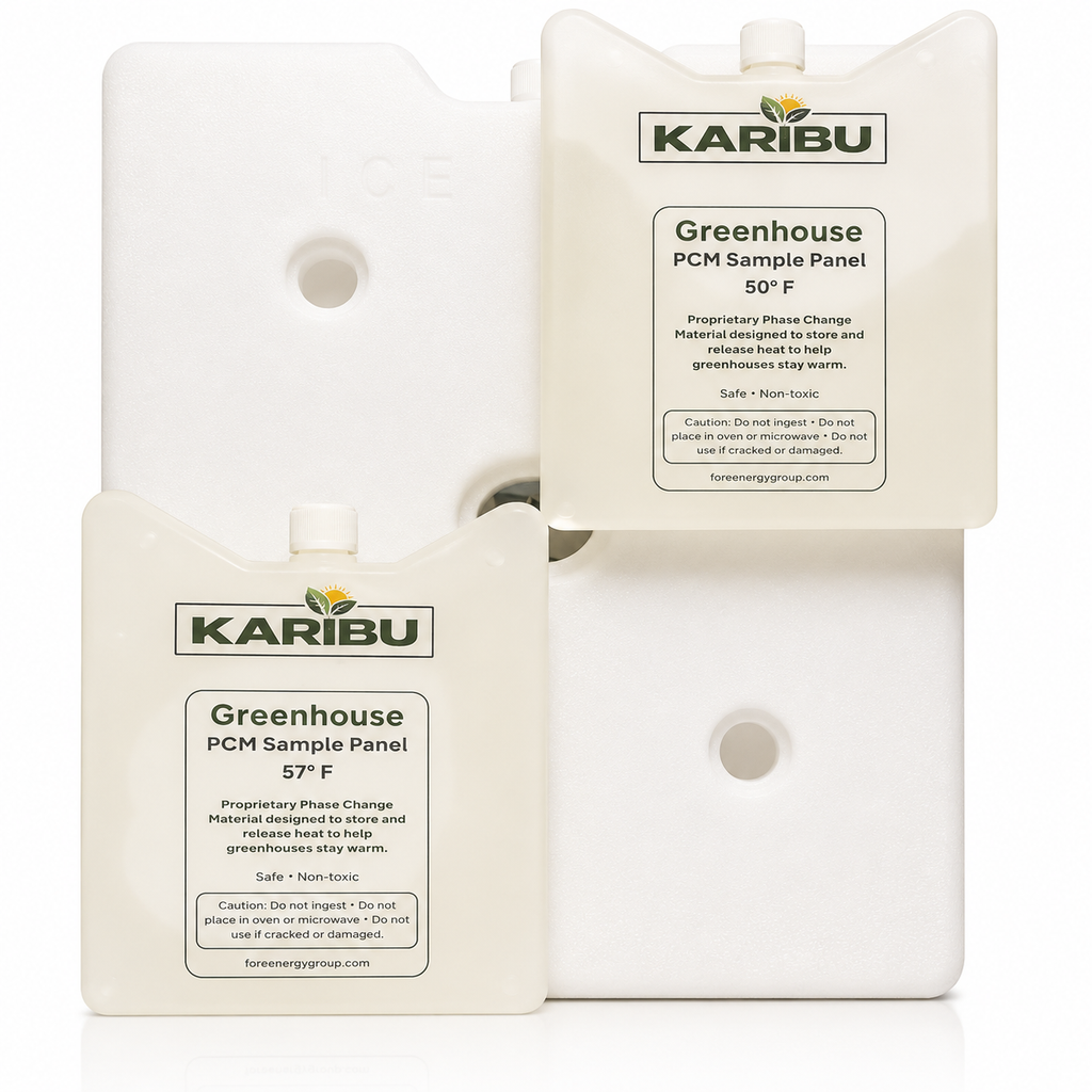 Karibu Greenhouse Mini PCM Panel Sample Kit