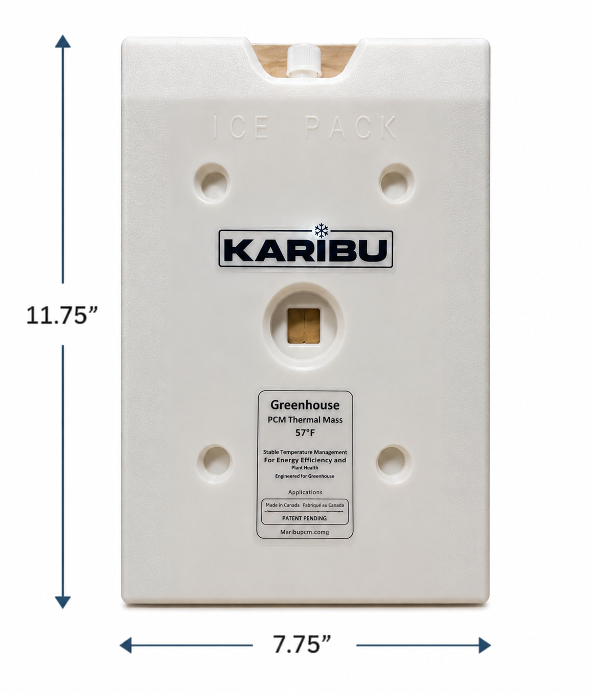 Karibu 57°F Greenhouse PCM Thermal Panel - Box of 6